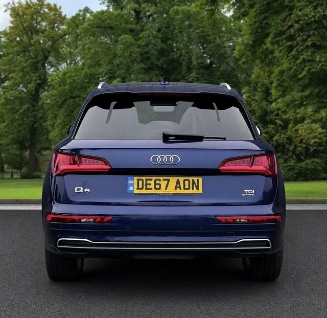 Audi Q5 2017 2.0 Tdi S Line Suv S Tronic Quattr DE67AON Blue #5