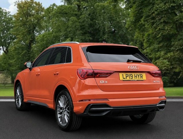 Audi Q3 2019 1.5 Tfsi Cod 35 S Line Suv S Troni LP19HYR Orange #6