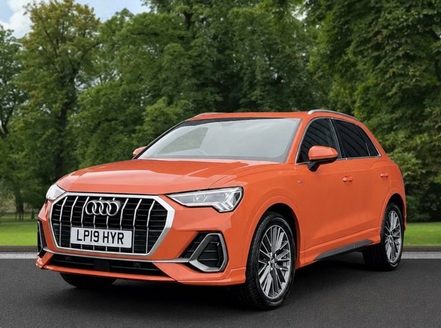 Audi Q3 2019 1.5 Tfsi Cod 35 S Line Suv S Troni LP19HYR Orange #2
