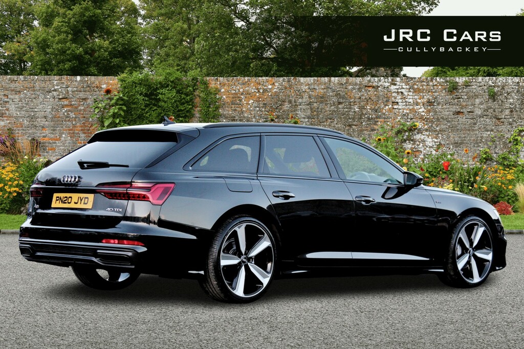 Audi A6 Avant Estate 2.0 Tdi 40 Black Edition 2020 PN20JYD Grey #4