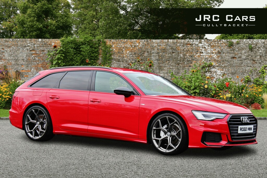 Audi A6 Avant Estate 2.0 Tdi 40 Black Edition 2022 Red