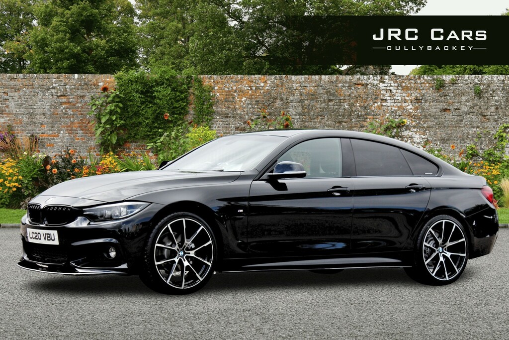 BMW 4 Series Gran Coupe Hatchback 2.0 420D M Sport Gran Coupe 2020 LC20VBU Black #2