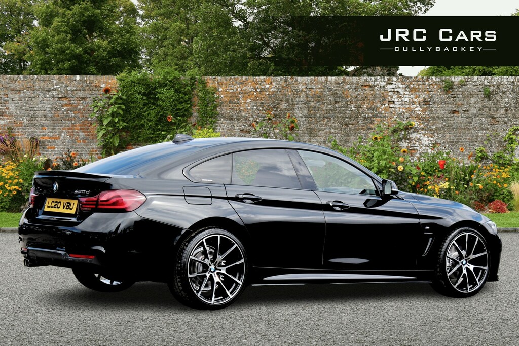 BMW 4 Series Gran Coupe Hatchback 2.0 420D M Sport Gran Coupe 2020 LC20VBU Black #4