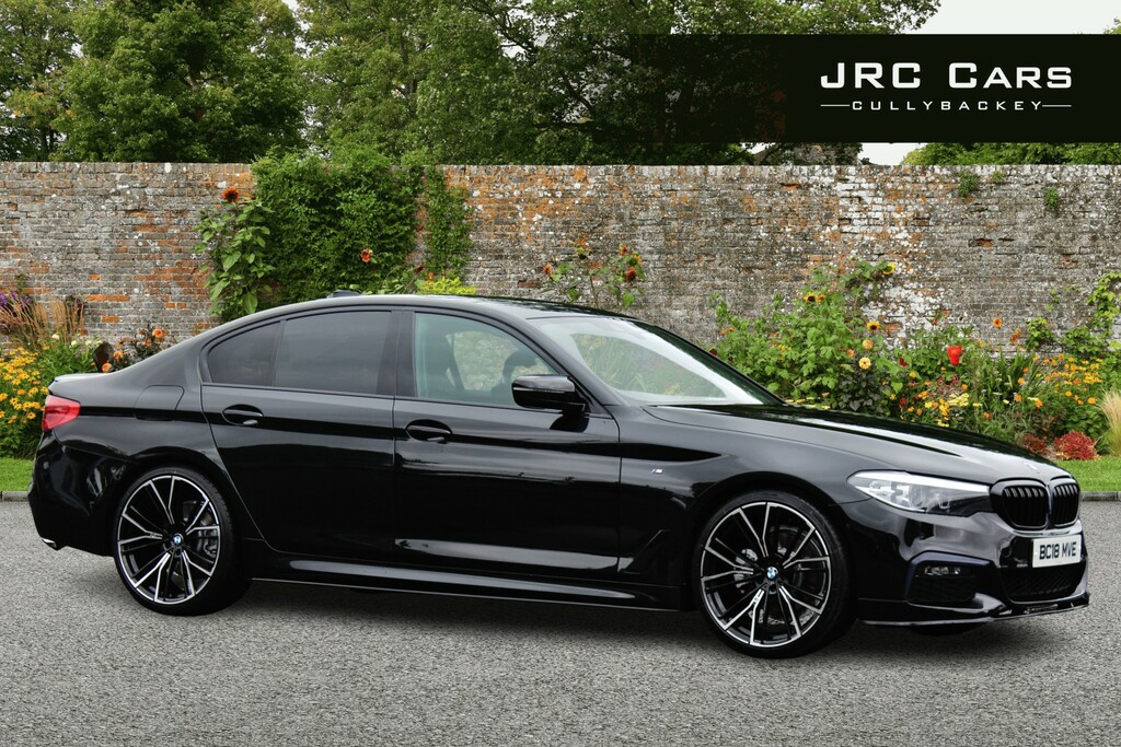 BMW 5 Series Saloon 2.0 520D M Sport Saloon 2018 Black