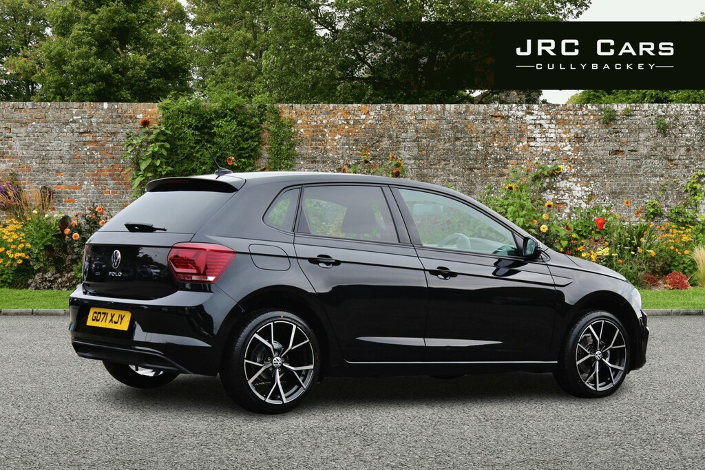 Volkswagen Polo Hatchback 1.0 Evo Match 2021 GD71XJY Black #3