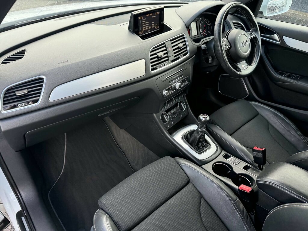 Audi Q3 Suv 2.0 Tdi S Line Edition 2018 White #5