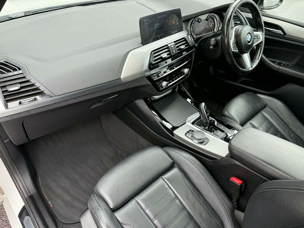 BMW X3 Suv 3.0 X3 Xdrive30d M Sport 2018 K50FRK White #5