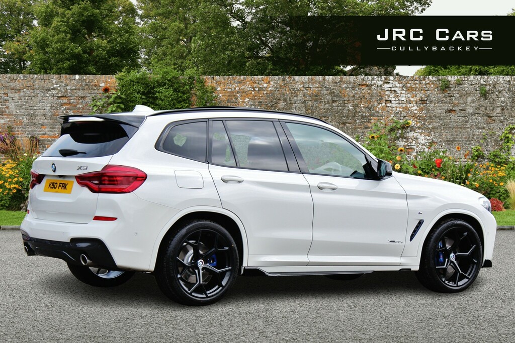 BMW X3 Suv 3.0 X3 Xdrive30d M Sport 2018 K50FRK White #3