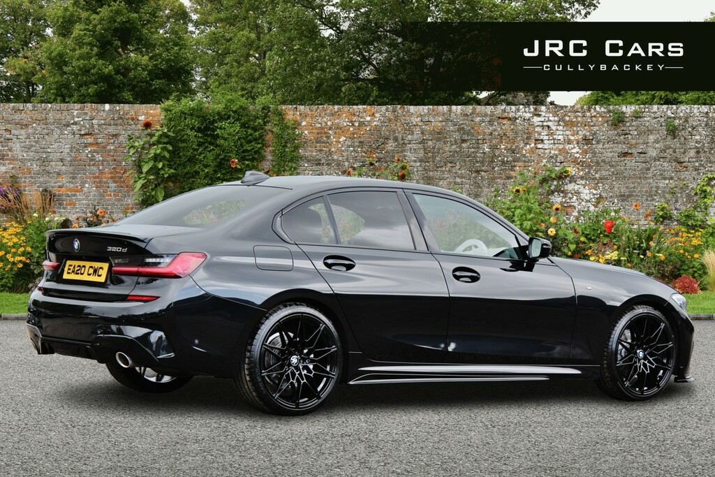 BMW 3 Series Saloon 2.0 320D M Sport Saloon 2020 EA20CWC Black #3