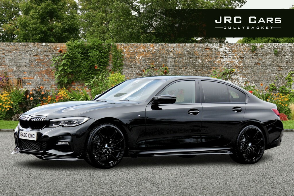BMW 3 Series Saloon 2.0 320D M Sport Saloon 2020 EA20CWC Black #2