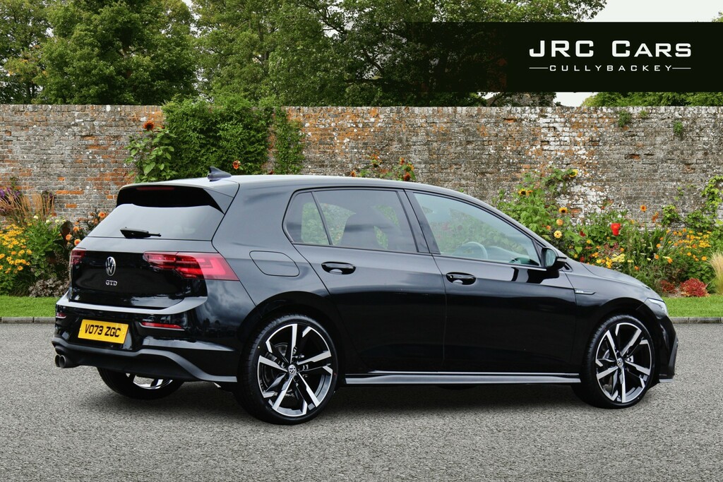 Volkswagen Golf Hatchback 2.0 Tdi Gtd 2023 VO73ZGC Black #3