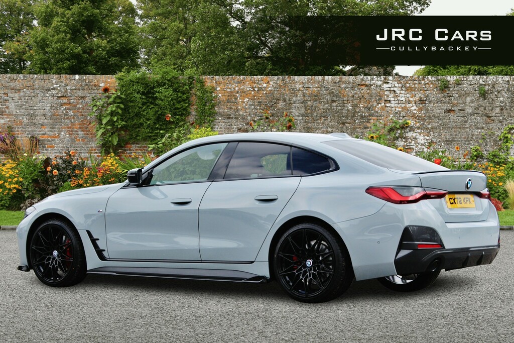 BMW 4 Series Gran Coupe Hatchback 2.0 420D M Sport Gran Coupe 2022 CX72KFK Grey #4