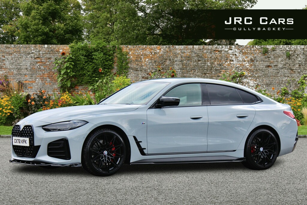 BMW 4 Series Gran Coupe Hatchback 2.0 420D M Sport Gran Coupe 2022 CX72KFK Grey #2