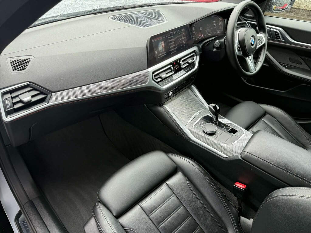 BMW 4 Series Gran Coupe Hatchback 2.0 420D M Sport Gran Coupe 2022 CX72KFK Grey #5