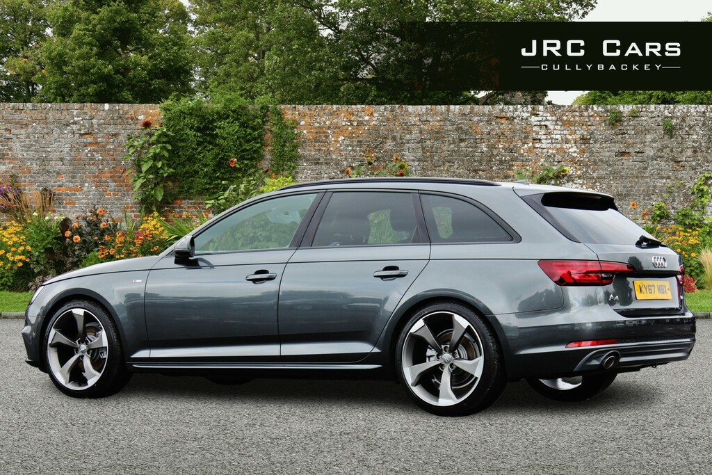 Audi A4 Avant Estate 2.0 Tdi S Line 2017 KY67WBX Grey #3