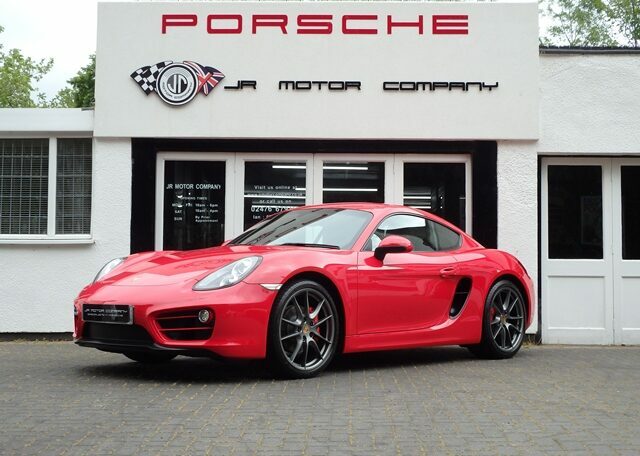 Porsche Cayman 981 2.7 Pdk LO63FVK Red #2