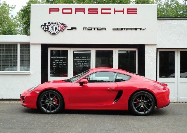 Porsche Cayman 981 2.7 Pdk LO63FVK Red #3