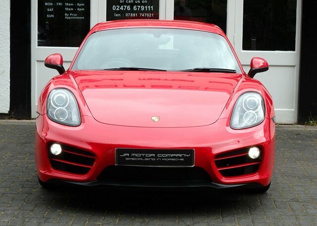 Porsche Cayman 981 2.7 Pdk LO63FVK Red #5