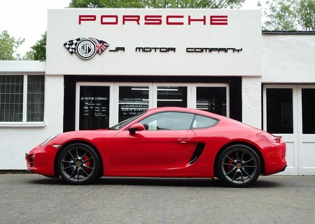 Porsche Cayman 981 2.7 Pdk LO63FVK Red #4