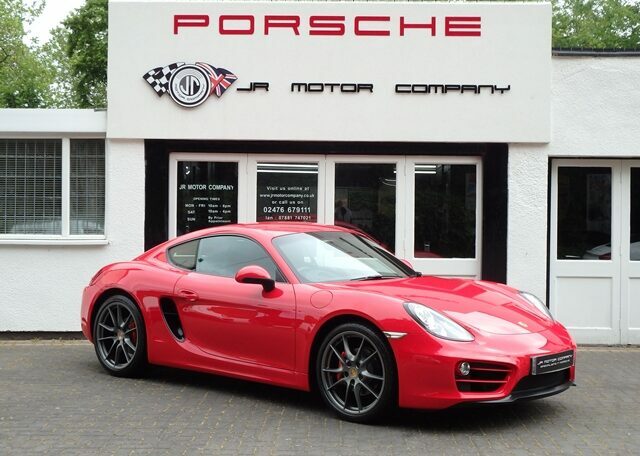 Porsche Cayman 981 2.7 Pdk LO63FVK Red #6