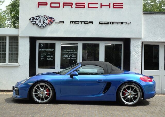 Porsche Boxster 981 2.7 Pdk Blue #4