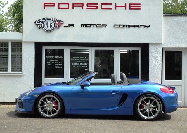 Porsche Boxster 981 2.7 Pdk Blue #3