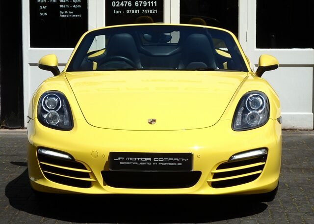Porsche Boxster 981 2.7 Pdk Yellow #6