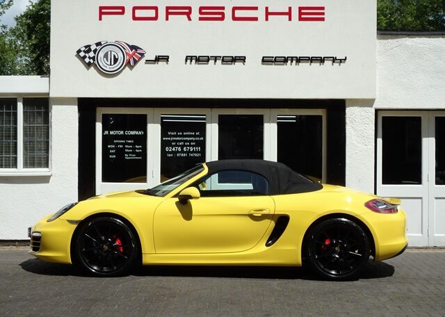 Porsche Boxster 981 2.7 Pdk Yellow #4