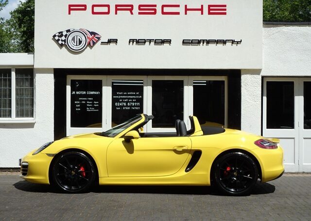 Porsche Boxster 981 2.7 Pdk Yellow #5