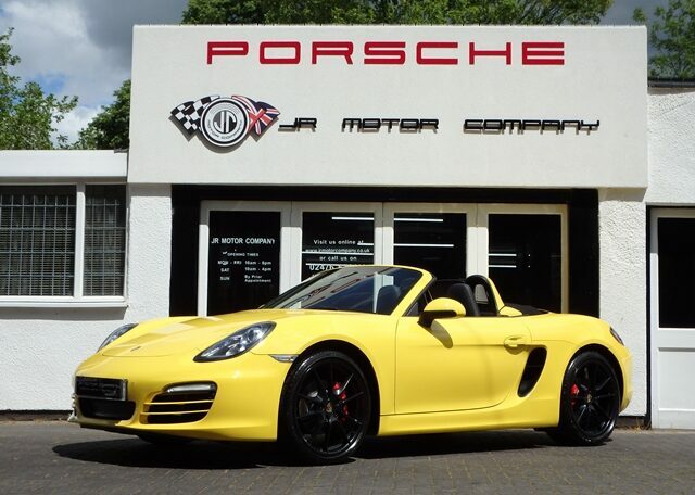 Porsche Boxster 981 2.7 Pdk Yellow #2