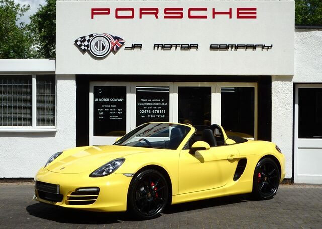 Porsche Boxster 981 2.7 Pdk Yellow