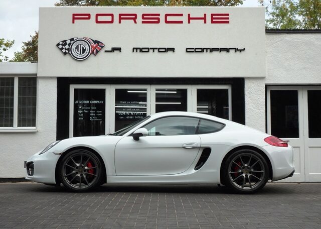 Porsche Cayman 981 3.4 S Pdk White #4