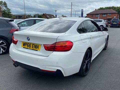 BMW 4 Series Gran Coupe 2.0 420D Gran WP66ENH White #5