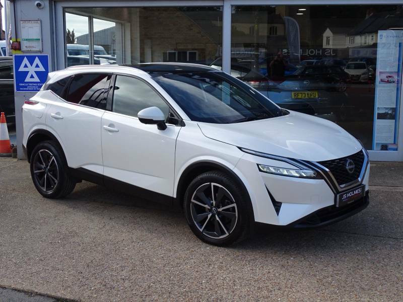Nissan Qashqai 1.3 Dig-t Mh 158 Tekna Xtronic - 2023 23 RE23WHJ White #2