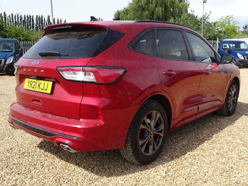 Ford Kuga 1.5 Ecoblue St-line Edition - 2021 21 YR21KJJ Red #2