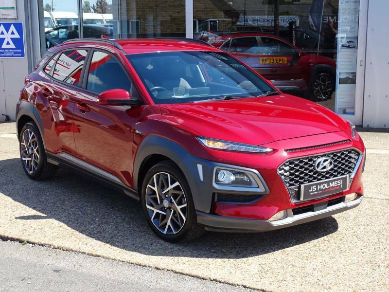 Hyundai Kona 1.6 Gdi Hybrid Premium Se Dct Red #5