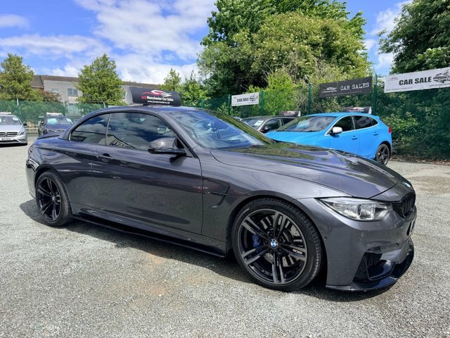 BMW M4 3.0 Biturbo Convertible Dct Euro 6 S S HV15NUY Grey #2