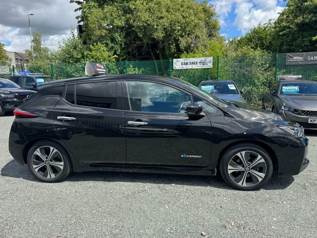Nissan Leaf 40Kwh Tekna Hatchback 150 Ps Black #4
