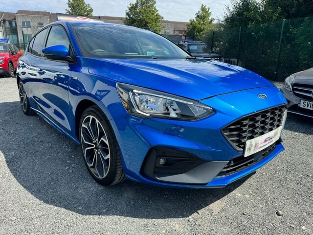 Ford Focus 1.0T Ecoboost St-line X Hatchback Manua SM68OGU Blue #3
