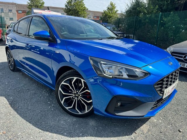 Ford Focus 1.0T Ecoboost St-line X Hatchback Manua Blue