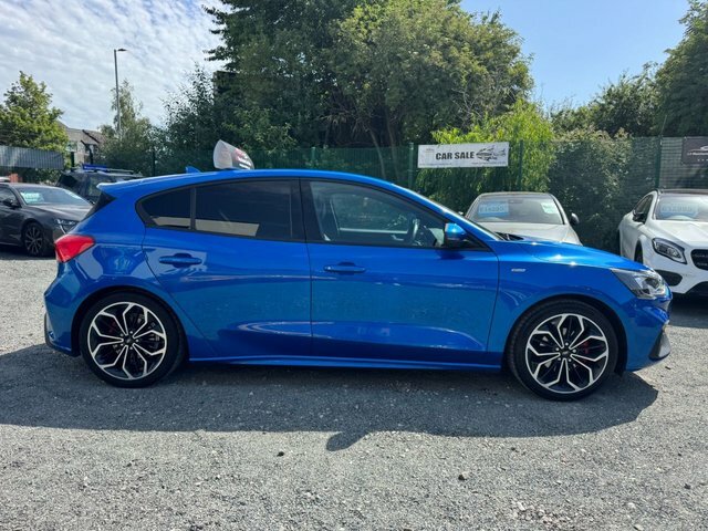 Ford Focus 1.0T Ecoboost St-line X Hatchback Manua SM68OGU Blue #4