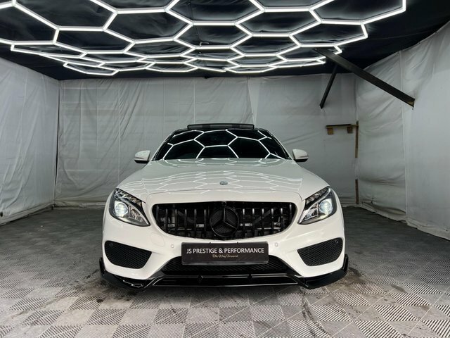 Mercedes-Benz C Class 2.0 C200 Amg Line Premium Saloon G-tr White #2