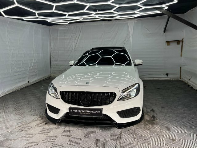Mercedes-Benz C Class 2.0 C200 Amg Line Premium Saloon G-tr White #6