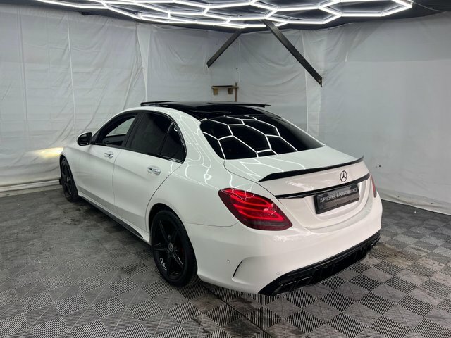 Mercedes-Benz C Class 2.0 C200 Amg Line Premium Saloon G-tr White #4