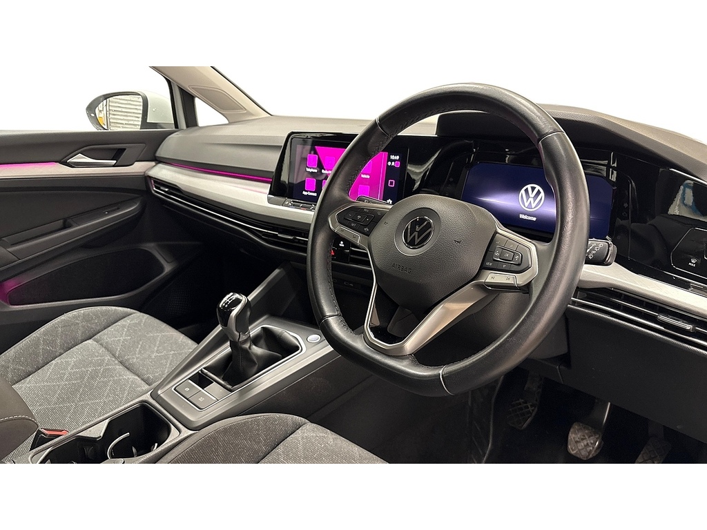 Volkswagen Golf 1.0 Tsi Life Hatchback Euro 6 S White #6