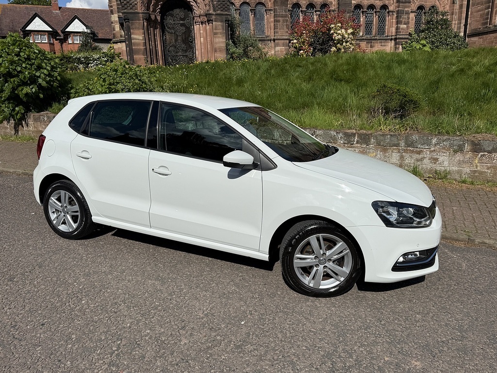 Volkswagen Polo 1.0 Match Edition Hatchback Euro White