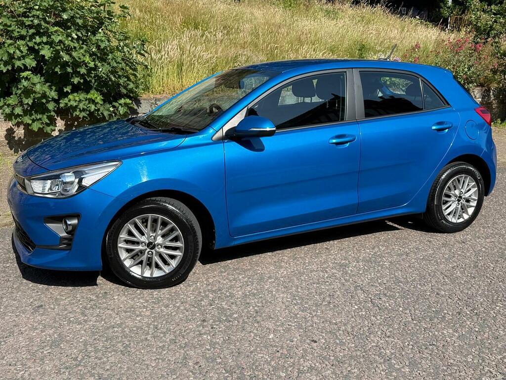 Kia RIO 1.0 T-gdi 2 Hatchback Euro 6 S Blue #3