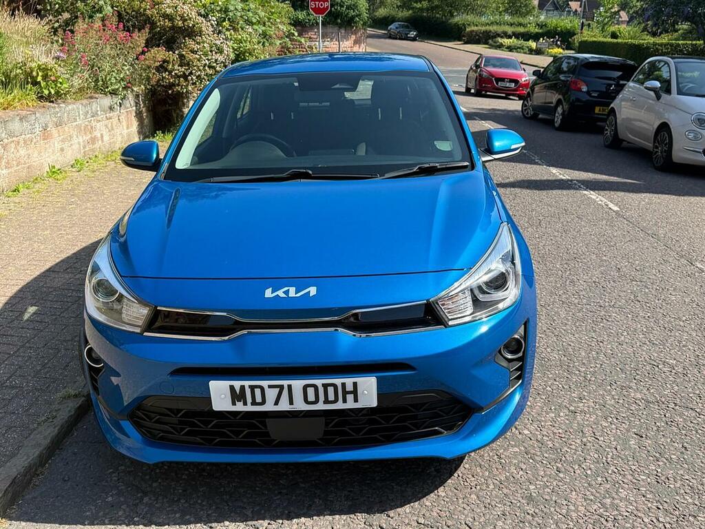 Kia RIO 1.0 T-gdi 2 Hatchback Euro 6 S Blue #2