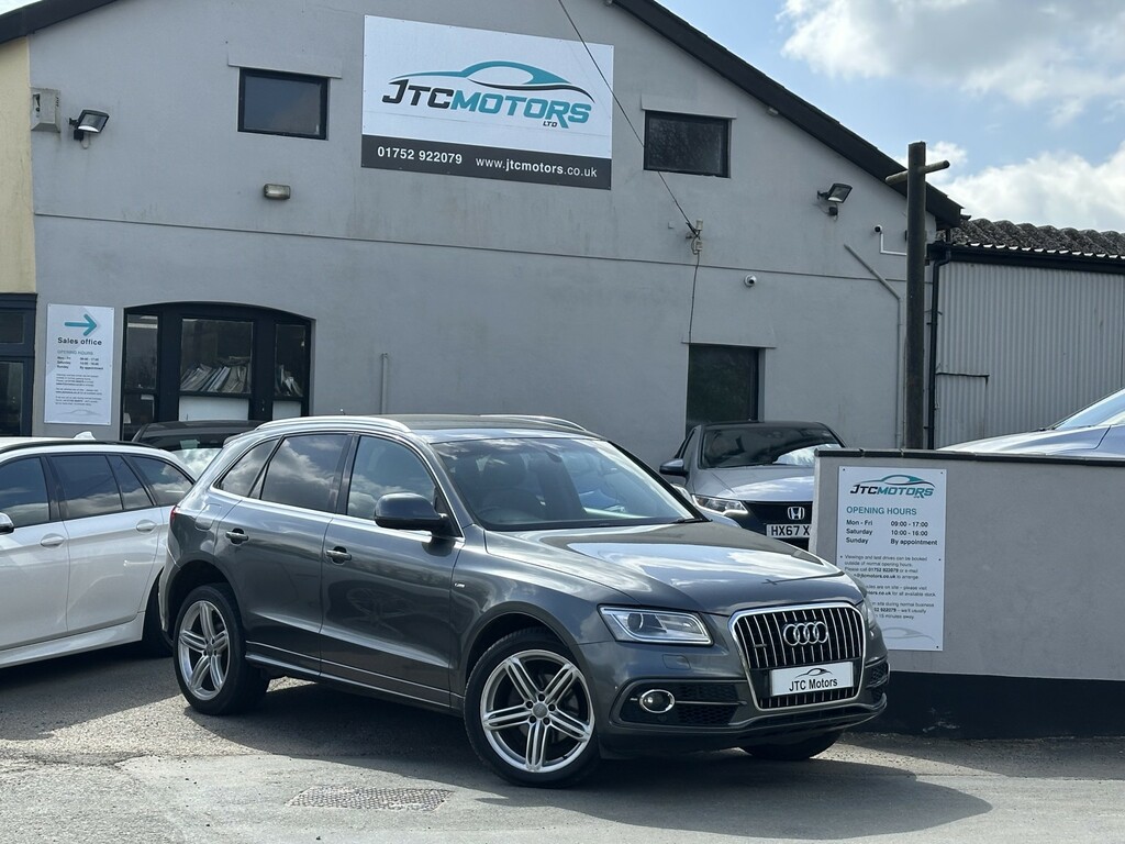 Audi Q5 Suv 2.0 Tdi Quattro S Line Plus Grey, Di Grey