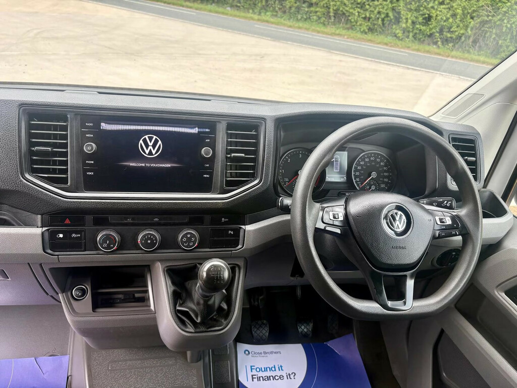 Volkswagen Crafter 2.0 Tdi 140Ps Startline Double Cab Chassis White #9